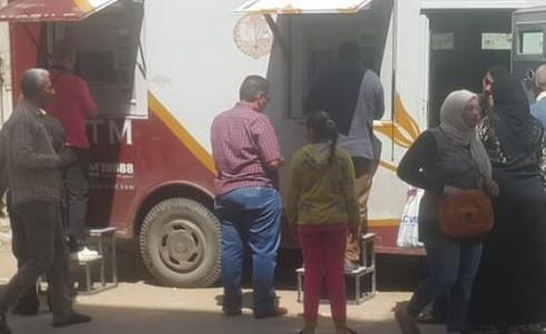 صراف آلي متنقل في المنيا بمصر