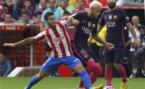 برشلونة v.s سبورتينج خيخون