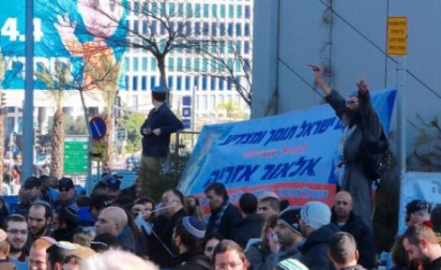 احتجاجات اسرائيلية