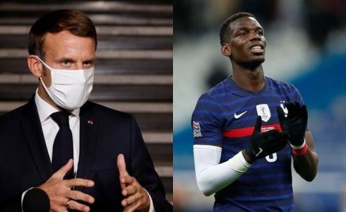 بول بوغبا_رئيس فرنسا ايمانويل ماكرون