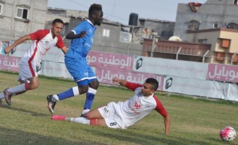 جانب من المباراة