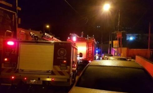 حريق منزل بالقدس