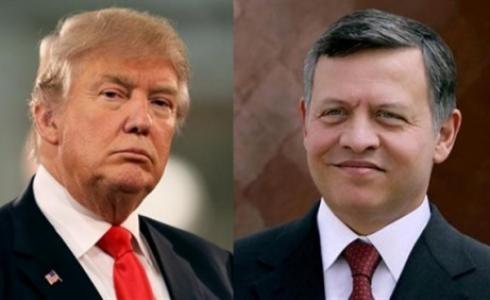 العاهل الأدرني والرئيس الأمريكي