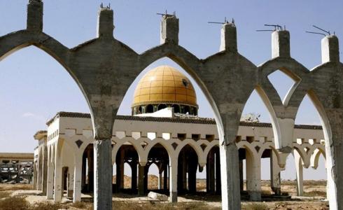 مطار غزة الدولي في مدينة رفح