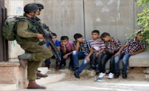 الاحتلال يفرض احكاما بالسجن الفعلي بحقق عذذ من الاسرى الاطفال