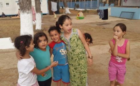 أطفال فلسطينيون