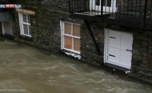 قرية بريطانية "منحوسة" تواجه 3 فيضانات بأسبوعين