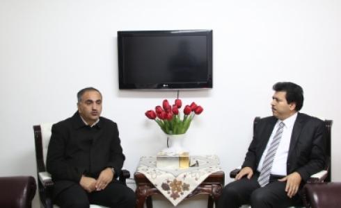 لقاء صالح مع السفير التونسي