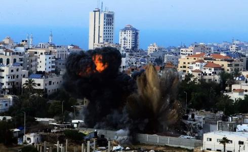 غارة اسرائيلية على غزة