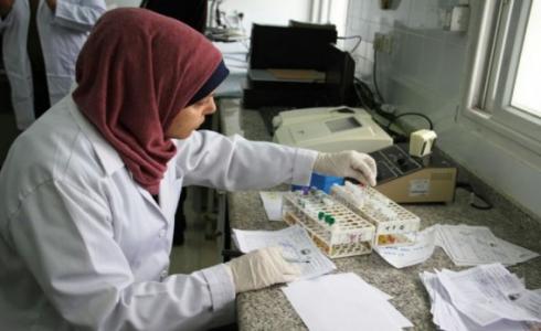 فحوصات كورونا في غزة