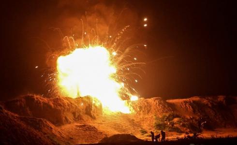 الارباك الليلي شرق غزة -ارشيف