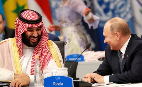 فلاديمير بوتين ومحمد بن سلمان