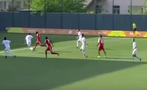 جانب من المباراة