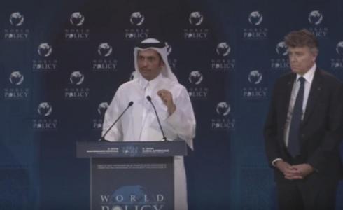 وزير خارجية قطر لسفير إسرائيلي سابق