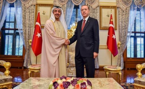 أردوغان يستقبل الشيخ عبدالله بن زايد