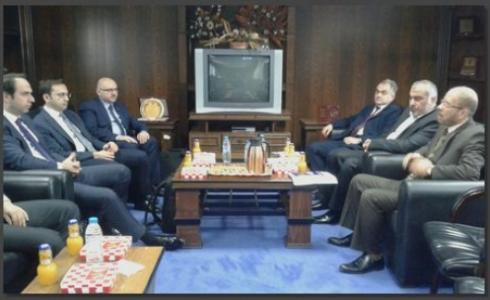 اجتماع سلطة الطاقة مع الوفد التركي