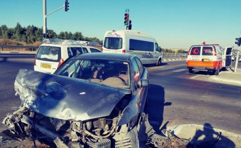 حادث سير في الضفة الغربية
