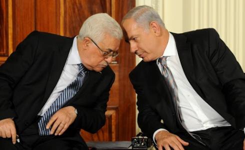 نتنياهو والرئيس محمود عباس - ارشيفية