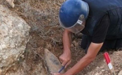 الشرطة تتلف أجساما مشبوهة