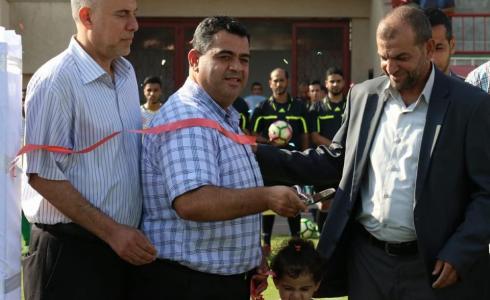 إعادة افتتاح ملعب فلسطين في غزة بمنحة 'سعودية قطرية'