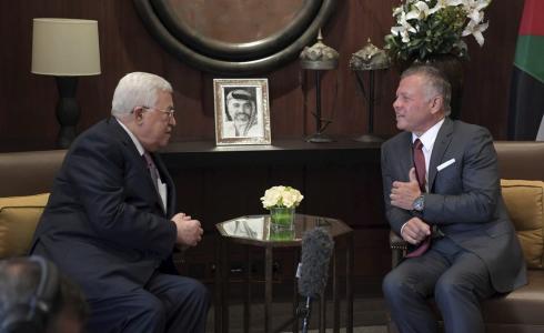 ملك الأردن عبد الله الثاني والرئيس الفلسطيني محمود عباس -ارشيف-