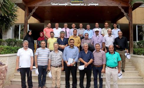 جامعة الأقصى تستقبل وفداً من الأمانة العامة للاتحاد العام للكتاب والأدباء الفلسطينيين