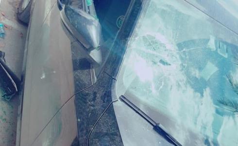  تكسير سيارة مدير مدرسة في النقب لأسباب مجهولة 