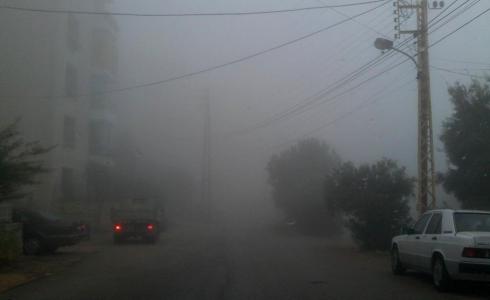 الضباب في الضفة الغربية - إرشيفية -