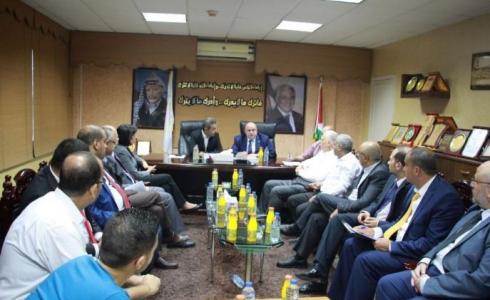 محافظ سلطة النقد يلتقي بعدد من الفعاليات المصرفية والاقتصادية في قطاع غزة