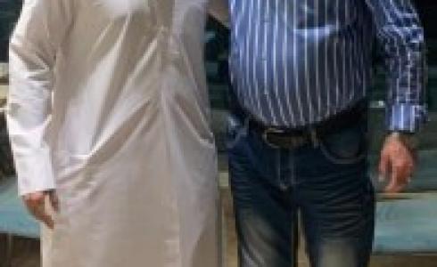 فلفل يلتقي مدير إدارة الأخبار بشبكة قنوات الكأس