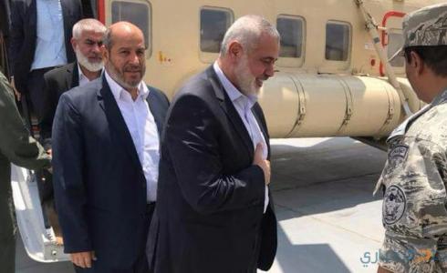 وفد حركة حماس وصل القاهرة أمس لبحث مسيرة العودة