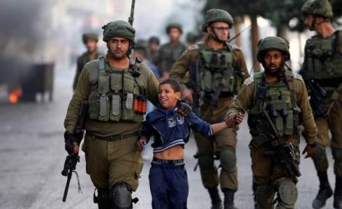 الاحتلال يعتقل خمسة أطفال شرق يطا