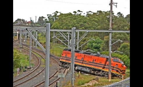 تصادم قطار - ارشيفية -