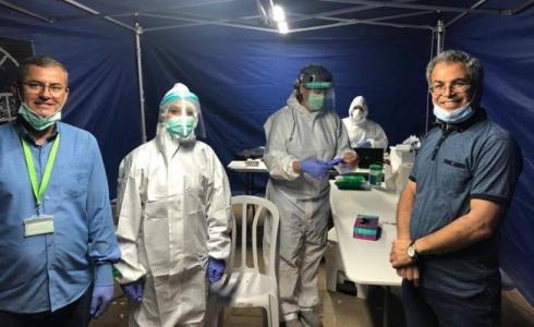 فحص ليلي لفيروس كورونا في حورة