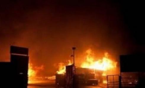 حريق  داخل مصنع للزيوت  في الجليل الغربي "أرشيف"