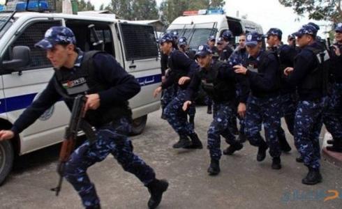 الشرطة الفلسطينة