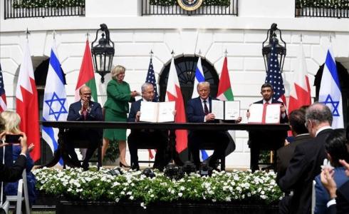 توقيع اتفاقيات بين البحرين والإمارات مع إسرائيل برعاية أمريكية 