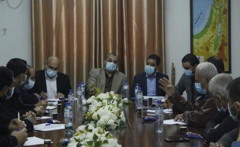 اجتماع وزارة العمل مع أعضاء التجمعات التعاونية الإسكانية 