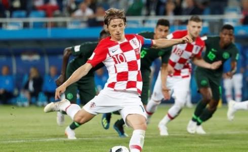 لوكا مودريتش لاعب منتخب كرواتيا