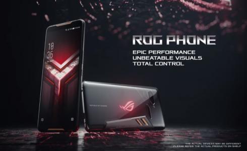 هاتف مصمم لألعاب ROG Phone II