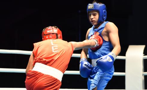 جانب من مشاركة الاتحاد الفلسطيني في البطولة الآسيوية للواعدين