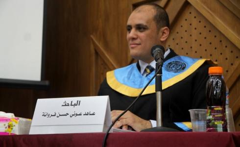 عاهد فروانة، أمين عام الاتحاد الفلسطيني للإعلام الرياضي