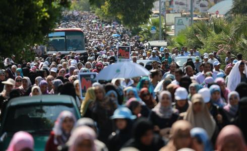 مسيرة ضخمة لموظفي الأونروا ستتوجه إلى معبر بيت حانون / إيرز - توضيحية