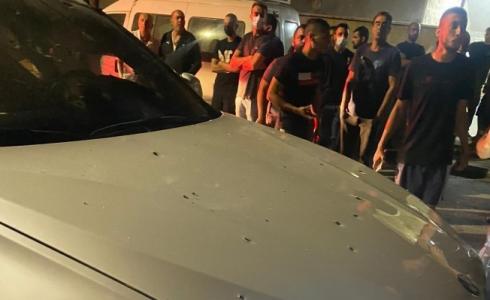 خلال جريمة اطلاق النار في باقة الغربية