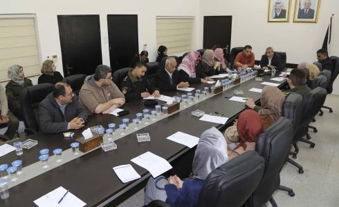 شبكة حماية الأسرة من المخدرات تجتمع في قلقيلية