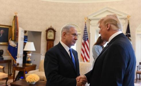 نتنياهو وترامب في البيت الأبيض آذار الماضي