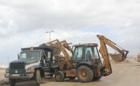 أعمال بنية تحتية في غزة - توضيحية