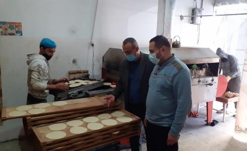 طواقم وزارة الاقتصاد بغزة- أرشيفية