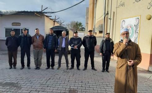 النائب يحيى الجمل يشارك في طابور اركان مركز اصلاح وتأهيل الوسطى 