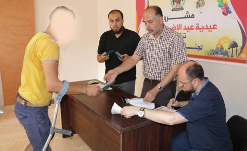 زكاة الدرج توزع 24 ألف شيكل عدية عيد الأضحى للمحتاجين